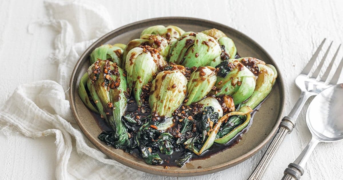 Bok Choy with Garlic Sauce