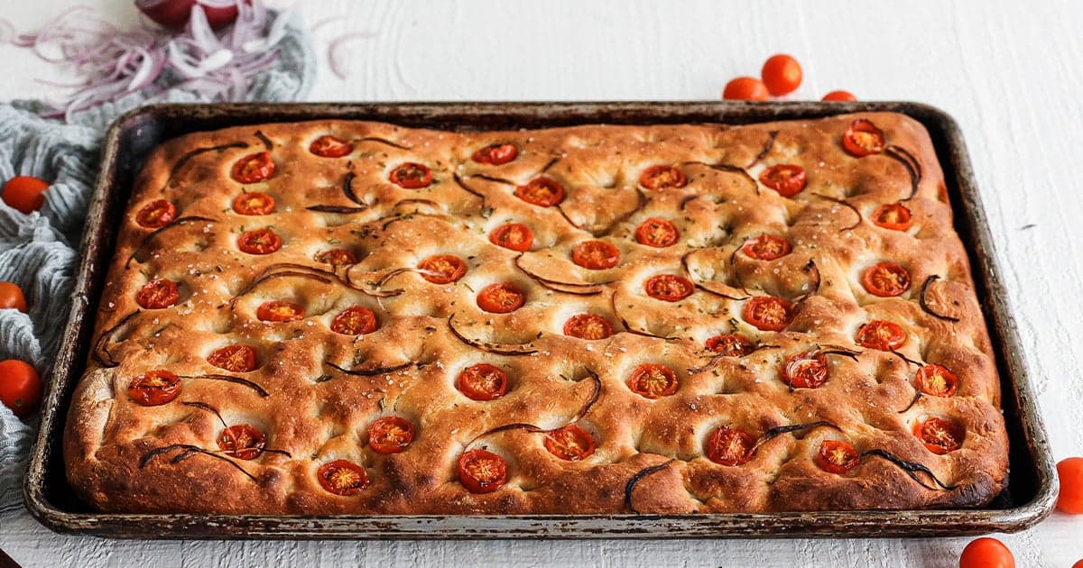 Tomato Focaccia Recipe