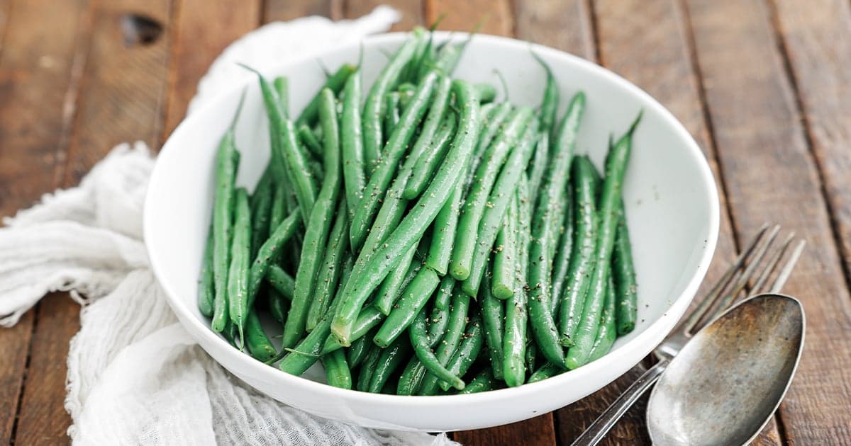 Steamed Green Beans Recipe
