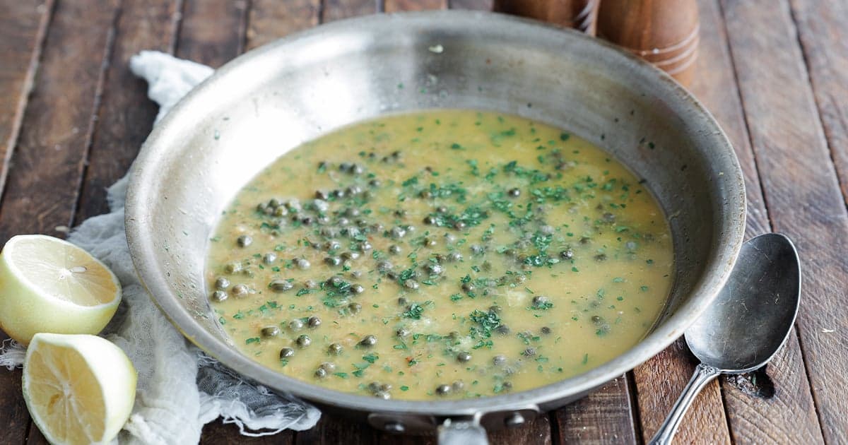 Lemon Caper Butter Sauce Recipe