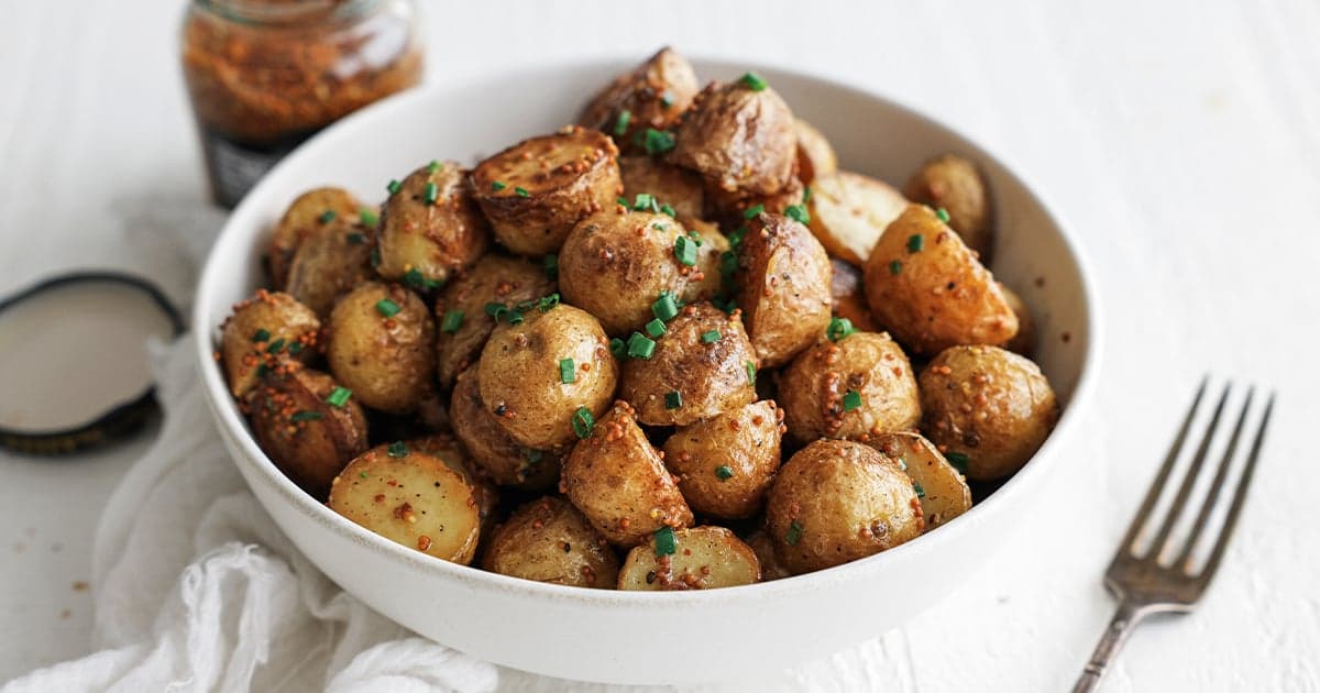 Mustard Roasted Potatoes Recipe