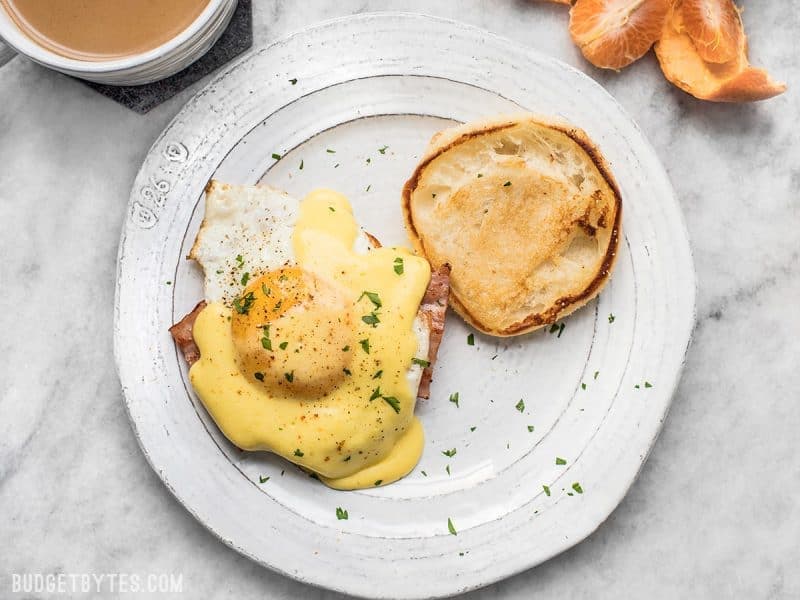 Almost Eggs Benedict