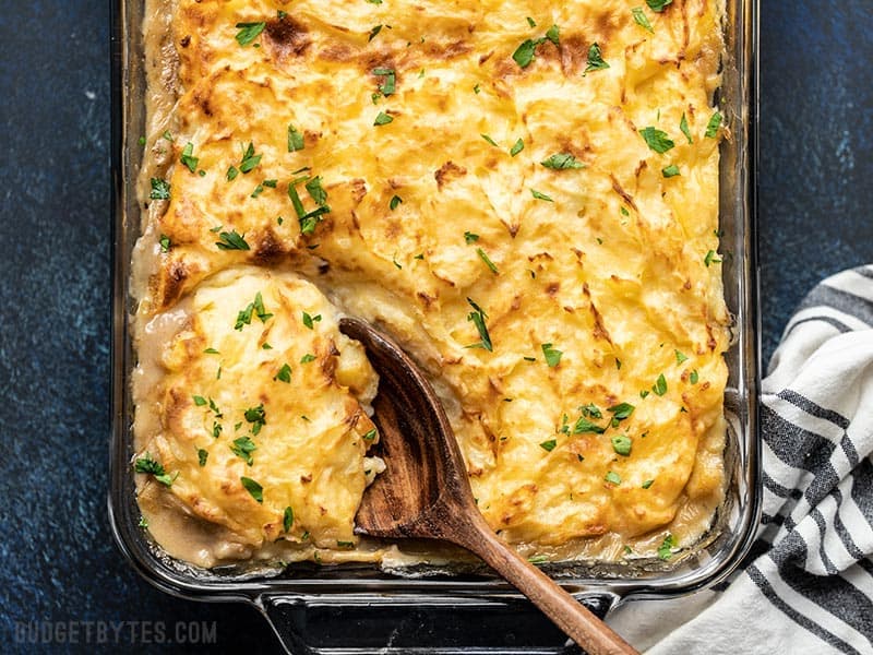 Cheesy Cottage Pie