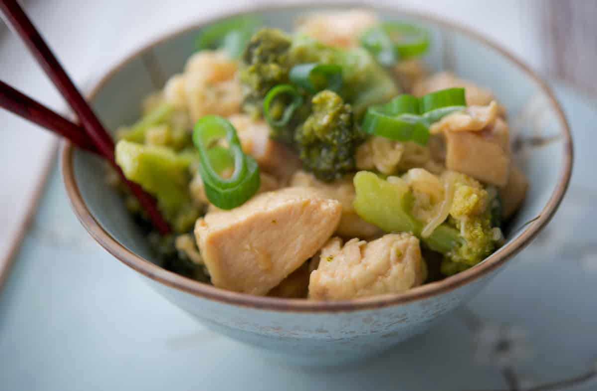 Asian Skillet Chicken and Broccoli