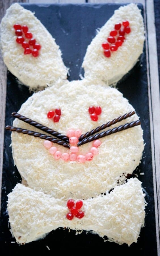Carrot Cake Easter Bunny Cake