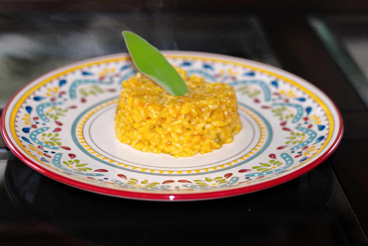 Pumpkin and Sage Risotto