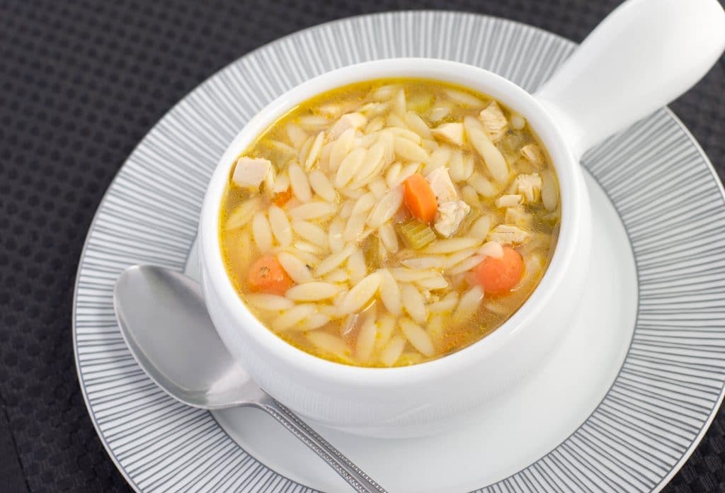 Turkey Orzo Soup