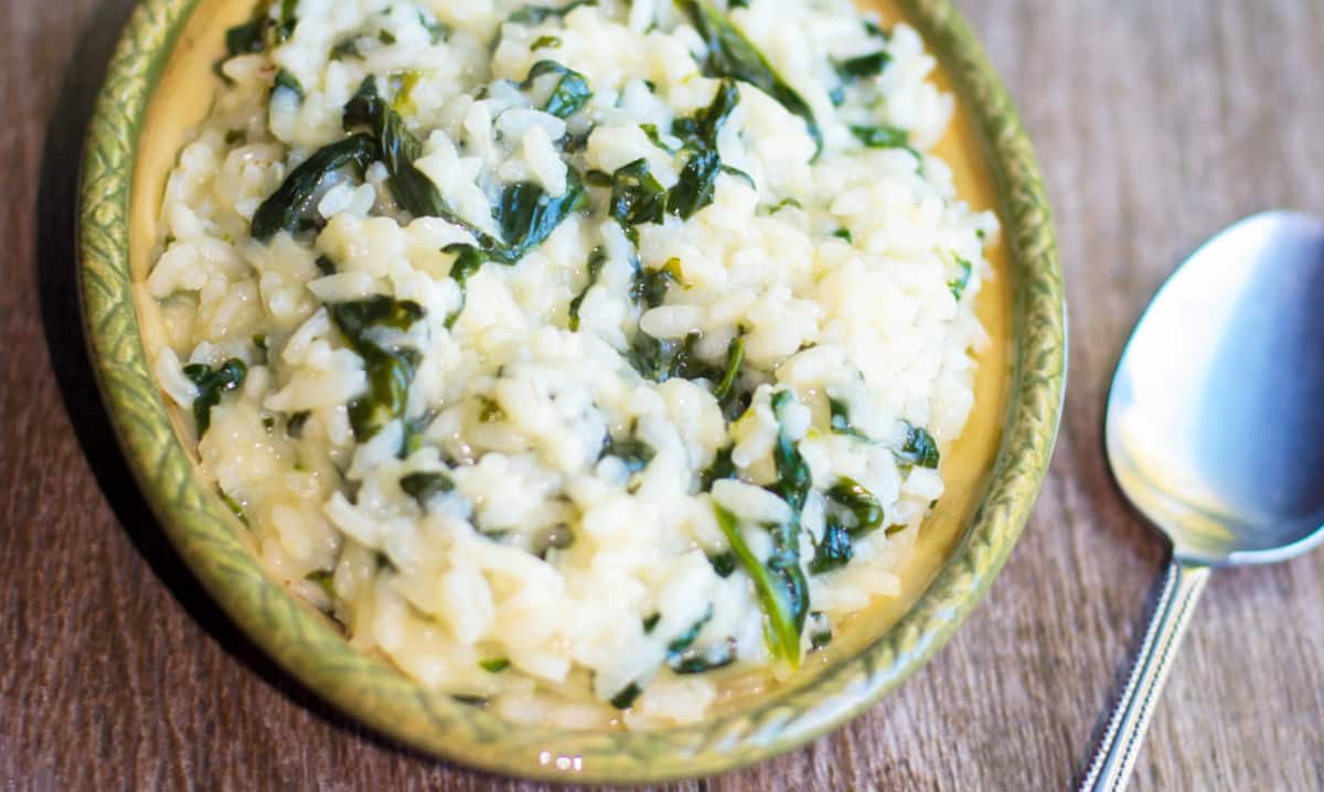 Spinach Risotto