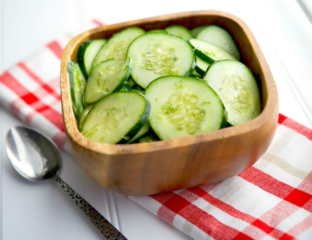 Dill Cucumber Salad