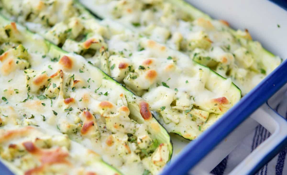 Ranch Zucchini Boats