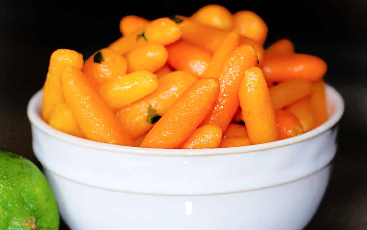Honey Lime Glazed Carrots