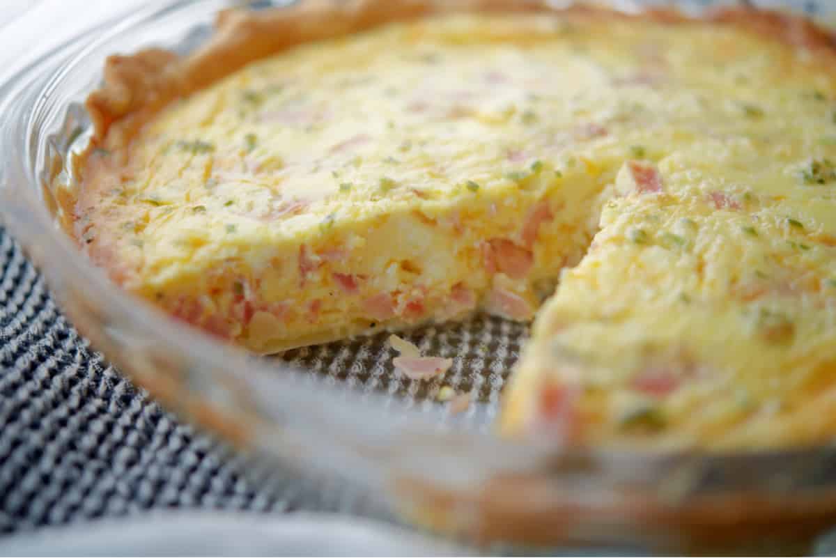 Ham and Cheese Quiche