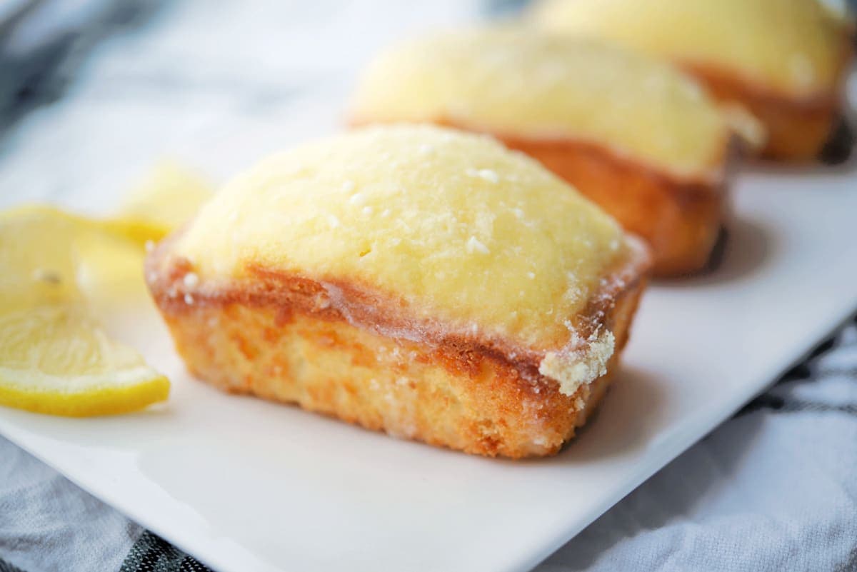 Mini Lemon Olive Oil Cakes