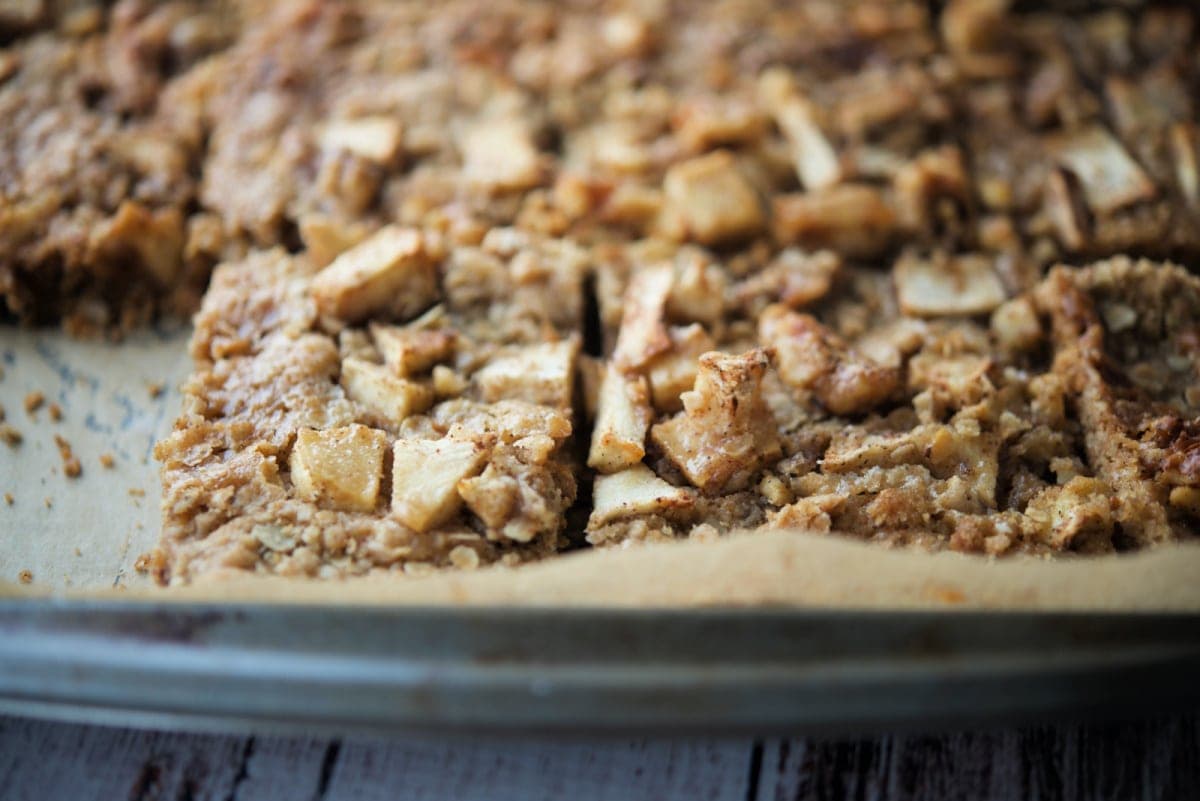 Caramel Apple Nut Bars