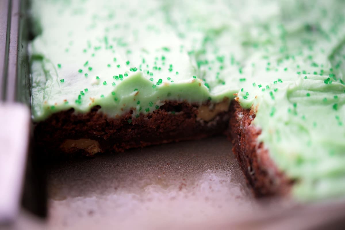 Irish Cream Brownies