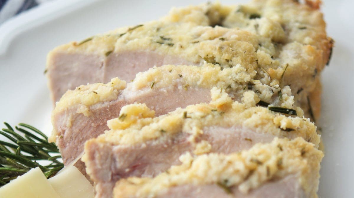 Parmesan Crusted Baked Pork Chops