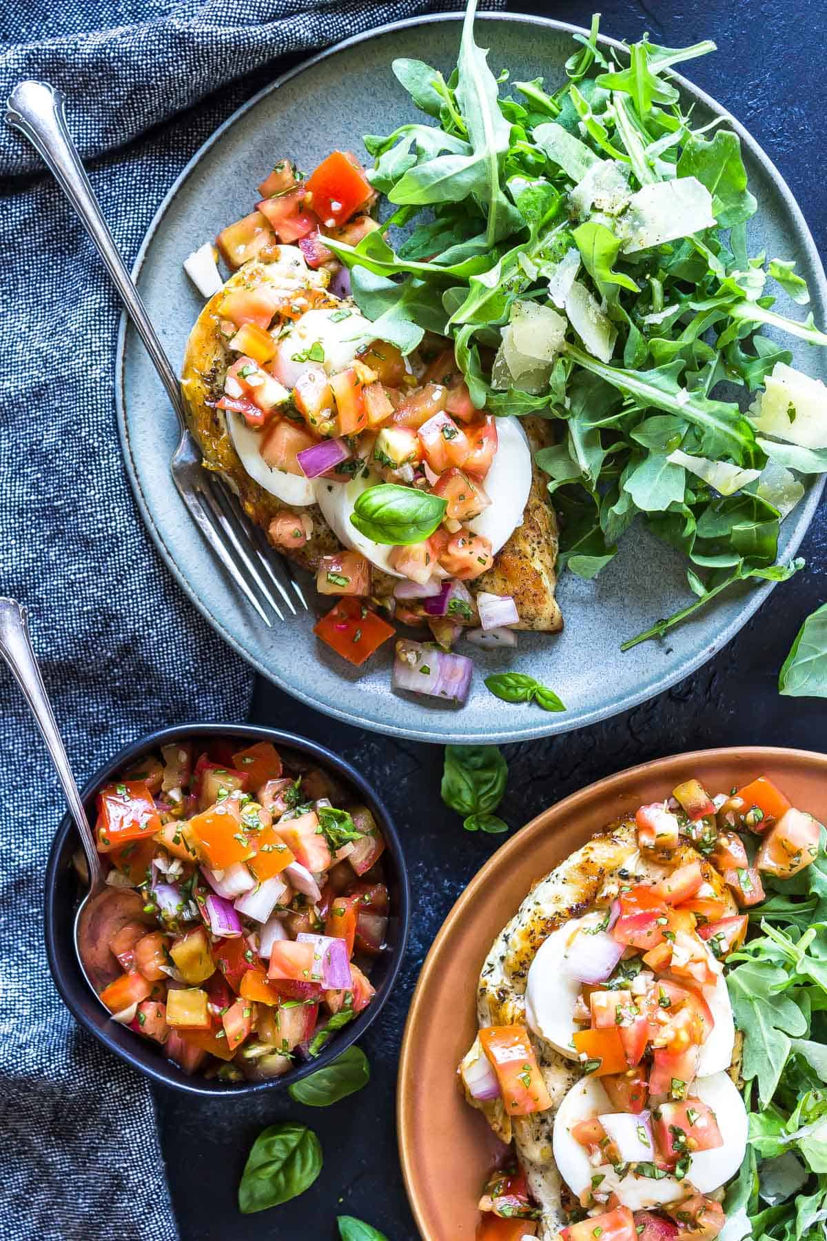 Easy Bruschetta Chicken