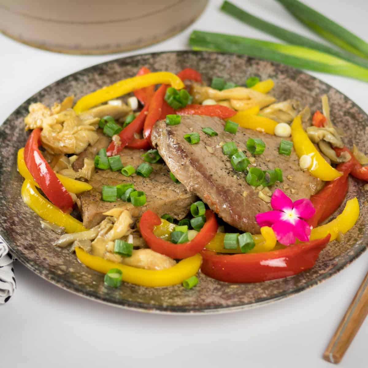Keto Pork Steak