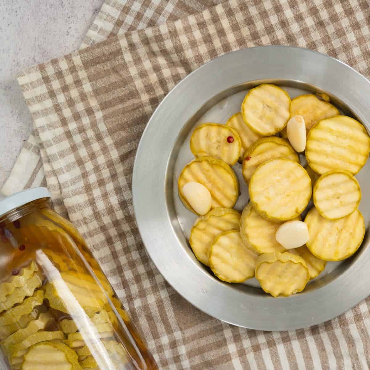 Pickled Zucchini