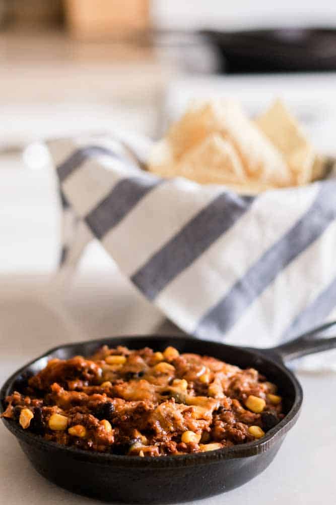 Beef Enchilada Dip
