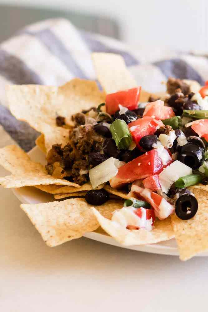 Cheesy 7 Layer Taco Skillet