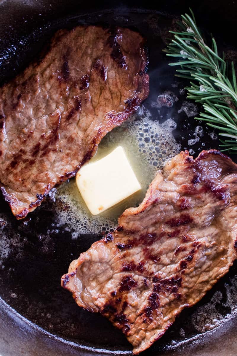 Marinated Bottom Round Steak