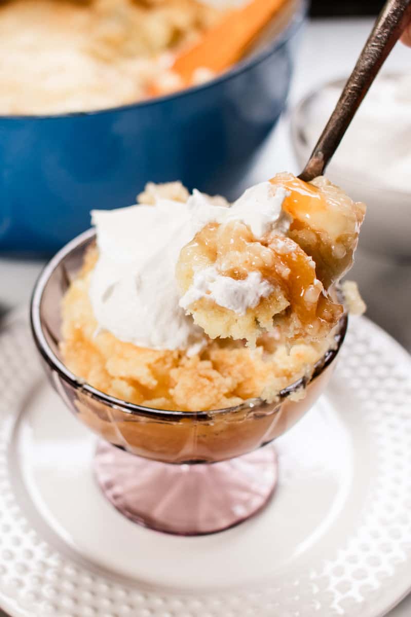 Dutch Oven Dump Cake Recipe