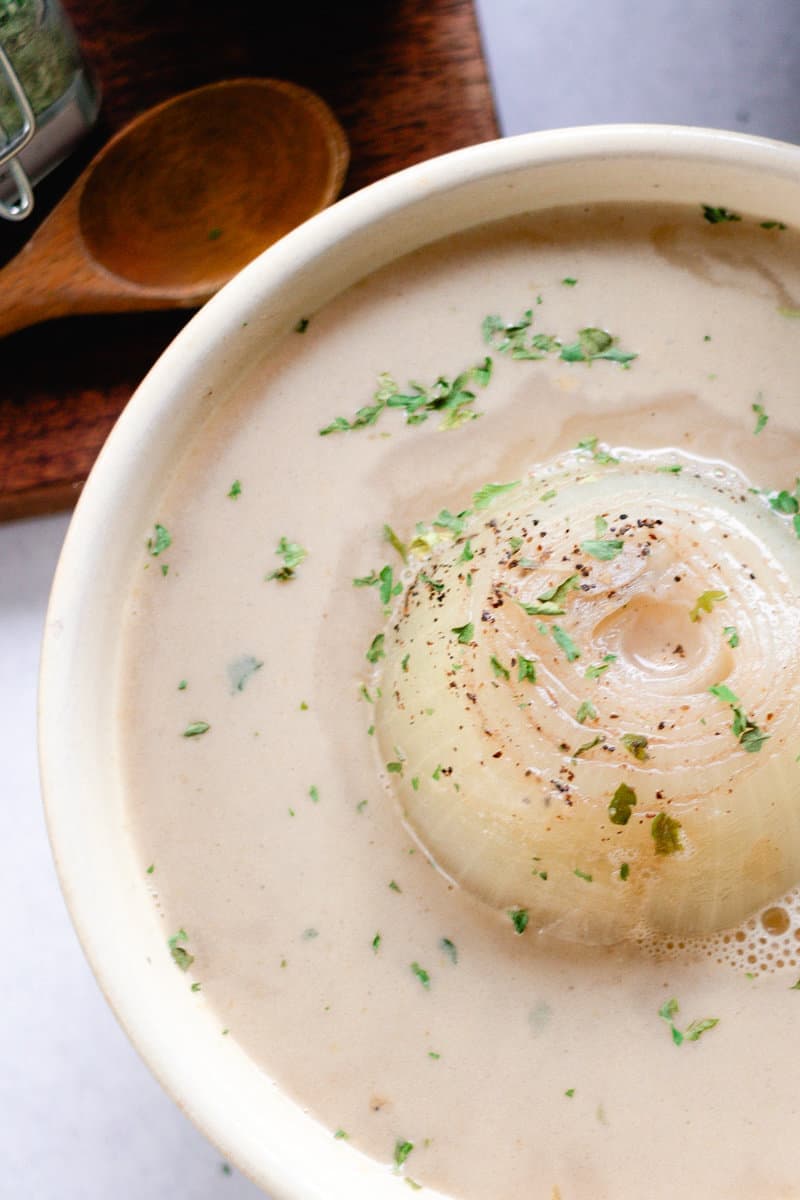 Deliciously Creamy Boiled Onions