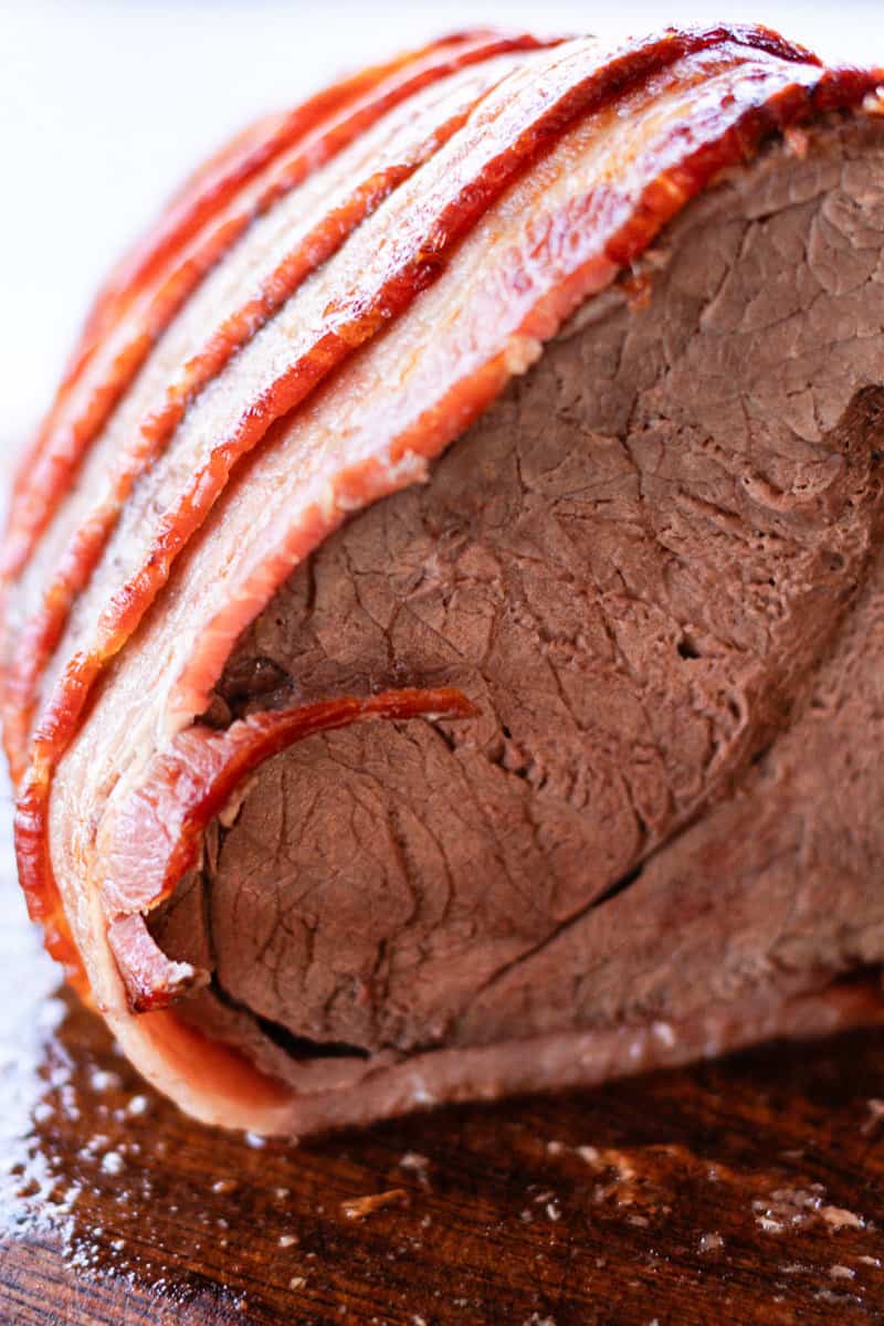 Bacon-Wrapped Elk Roast