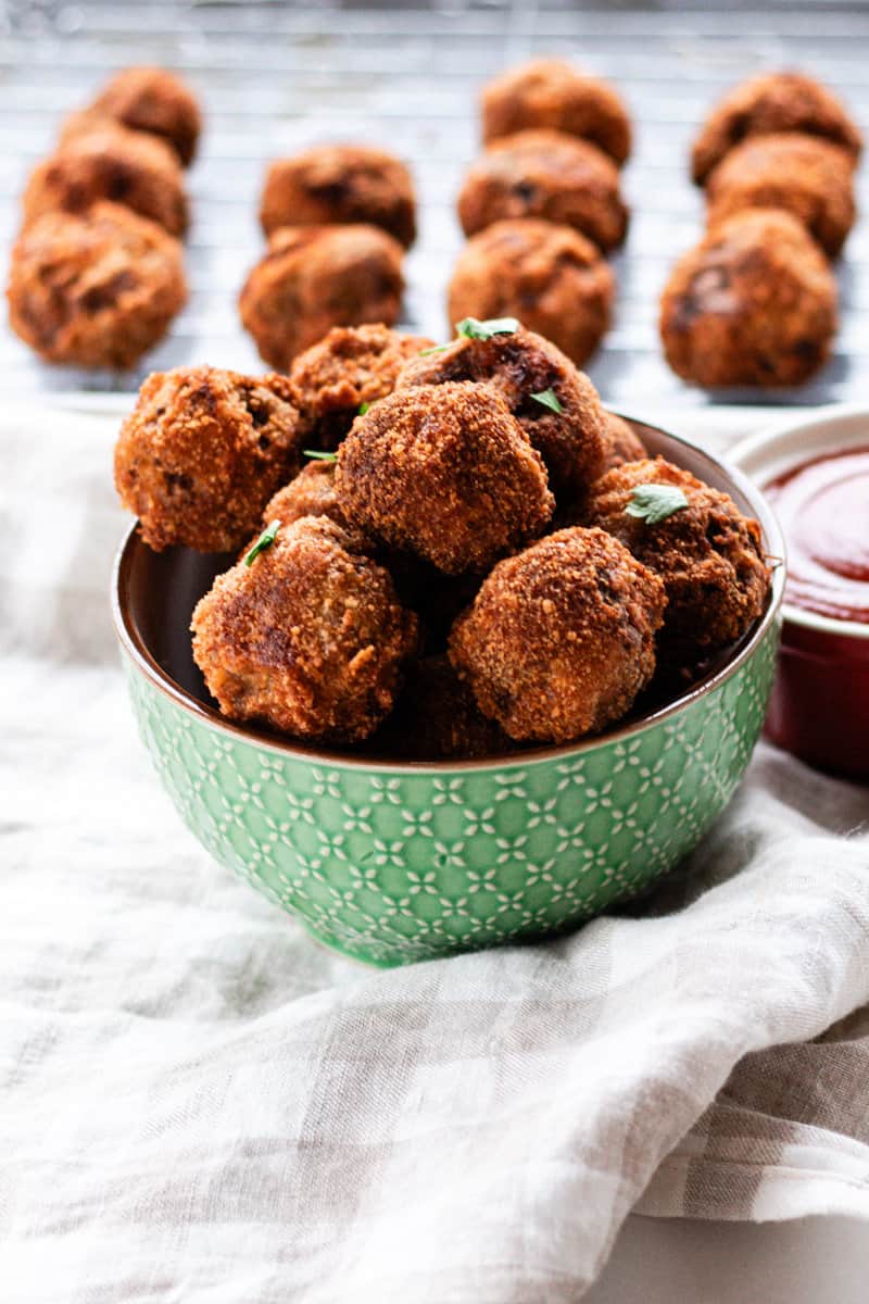Deep Fried Meatballs