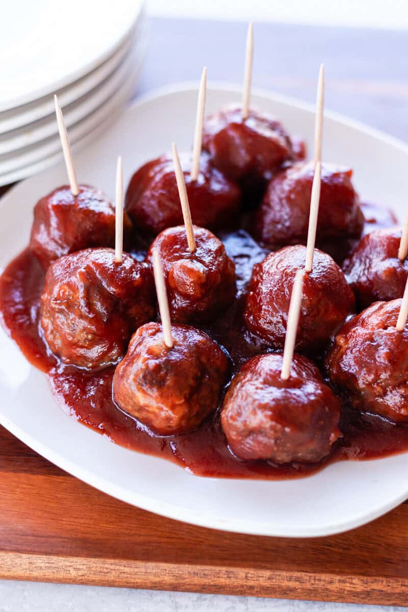 Cranberry Elk Meatballs