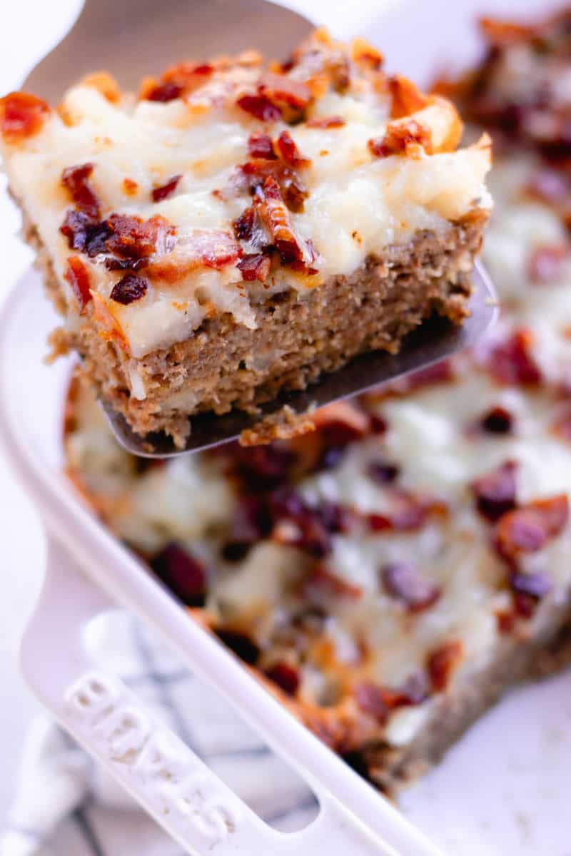 Loaded Moose Meatloaf Casserole