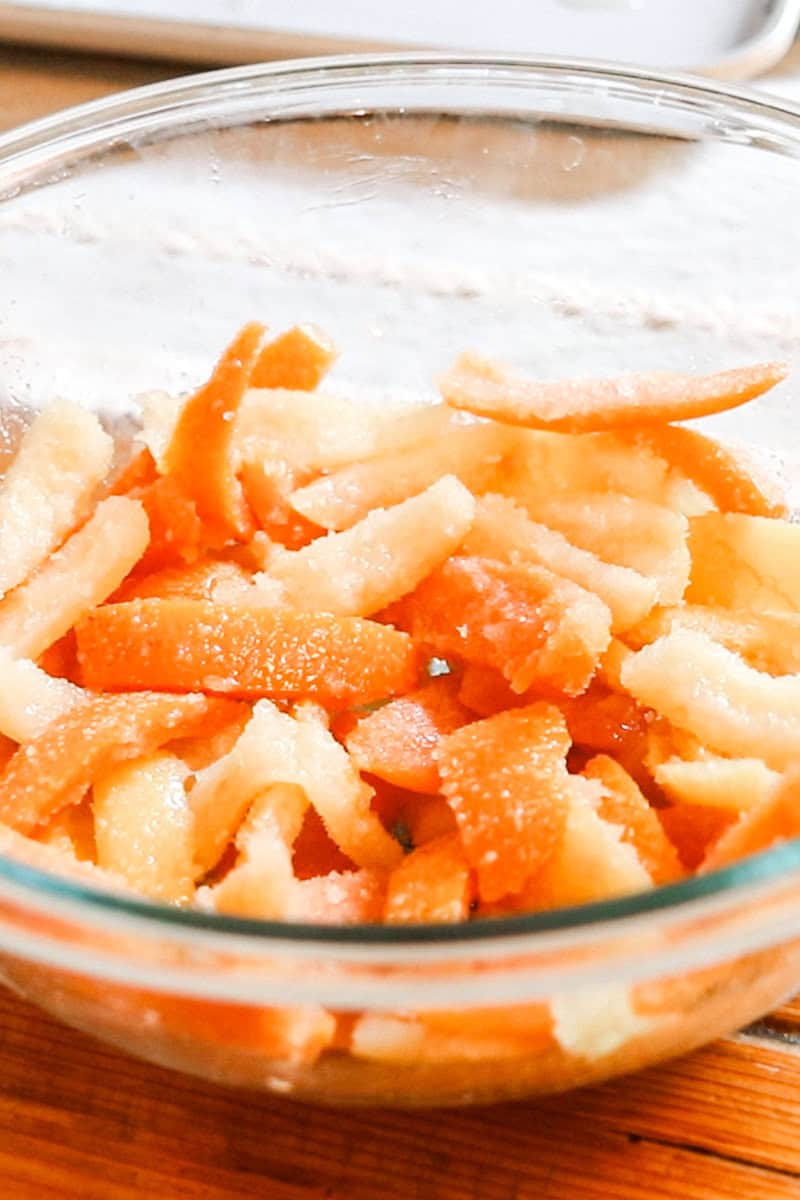 Sour Candied Citrus Fruit Peels