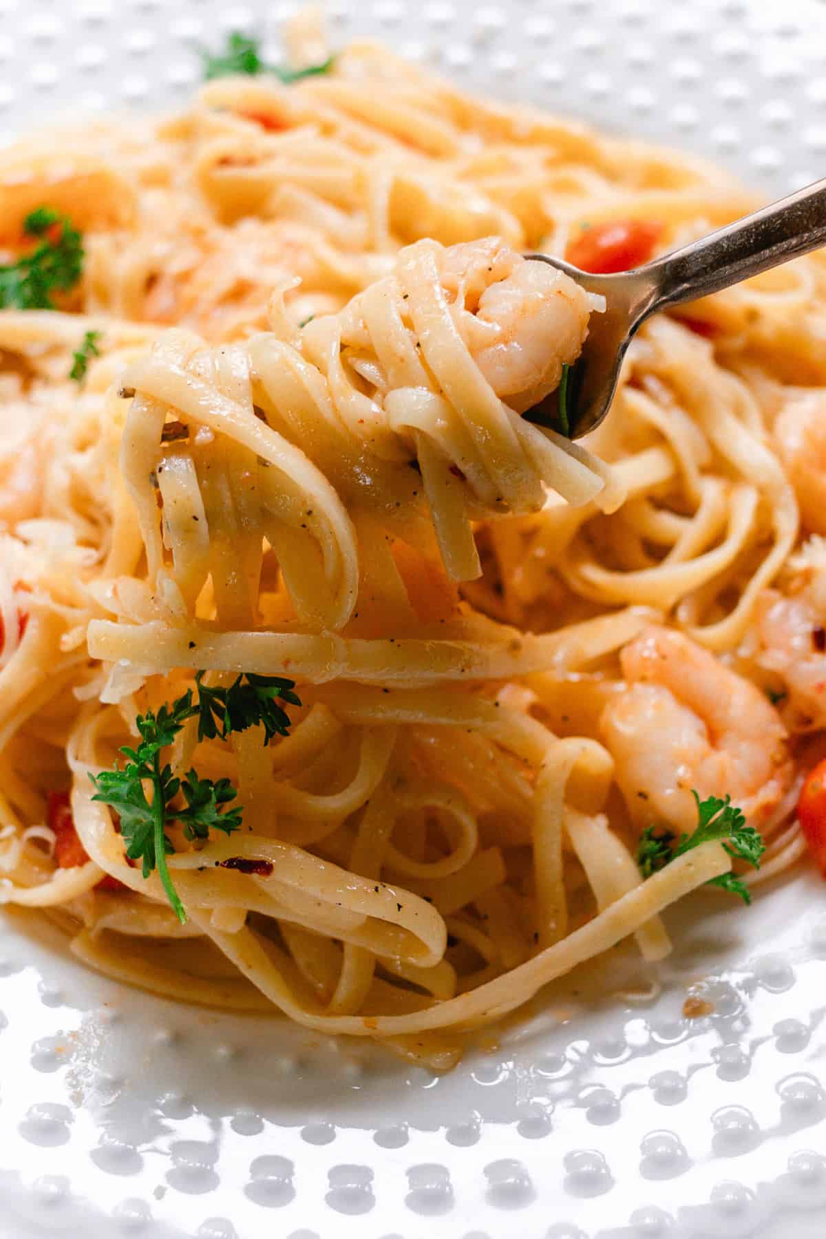 Garlic Butter Shrimp Pasta