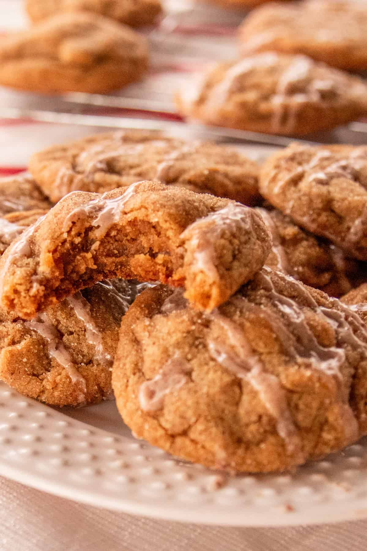 Iced Ginger Cookies
