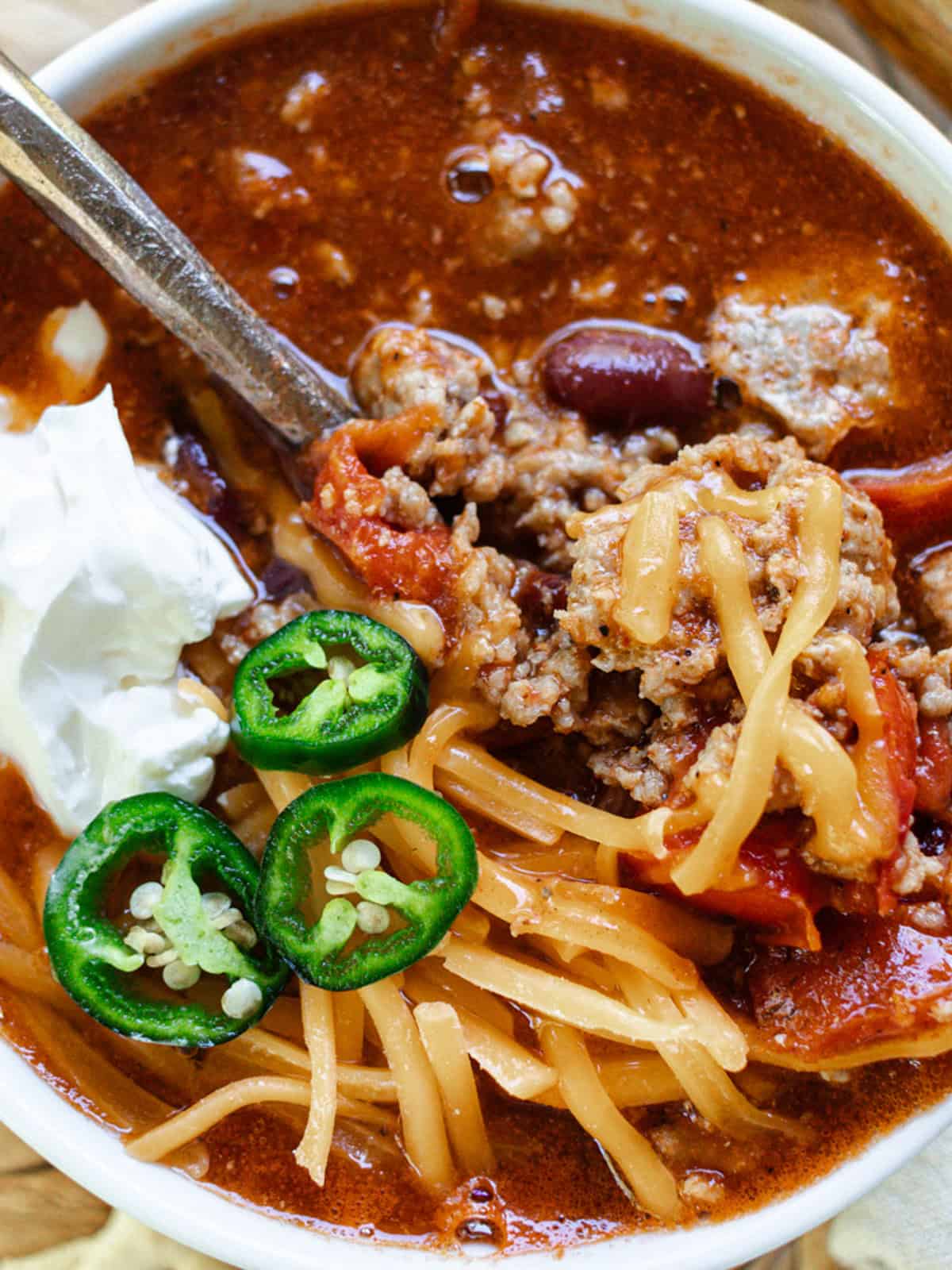 Ground Pork Chili