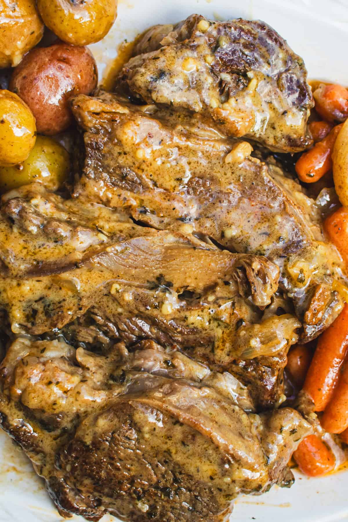 Dutch Oven Pot Roast & Gravy