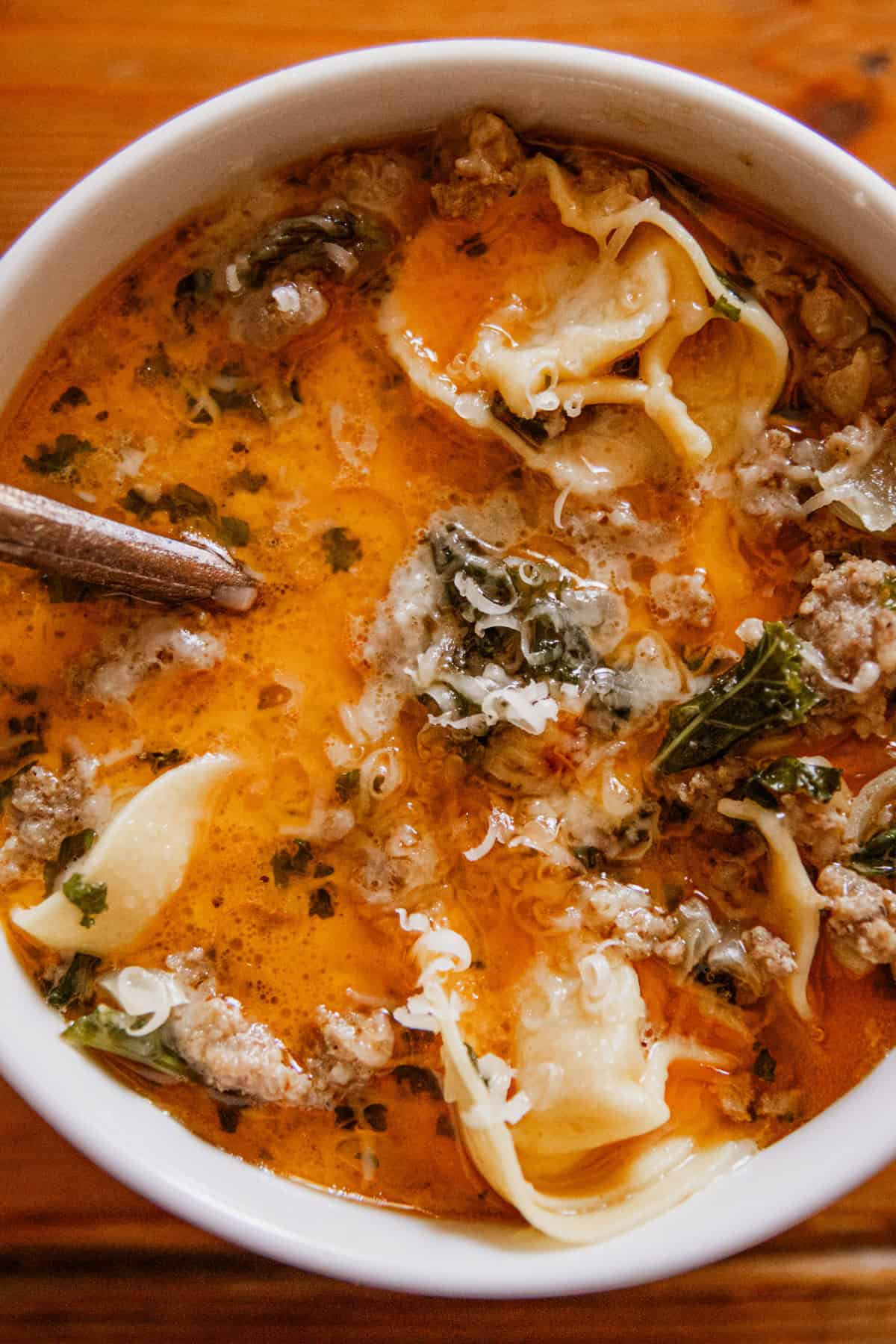 Sausage Tortellini Soup