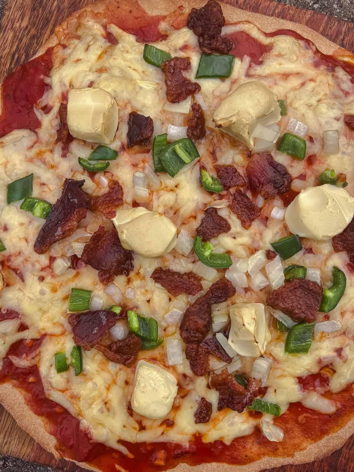Whole Wheat Pizza Dough with Freshly Milled Flour