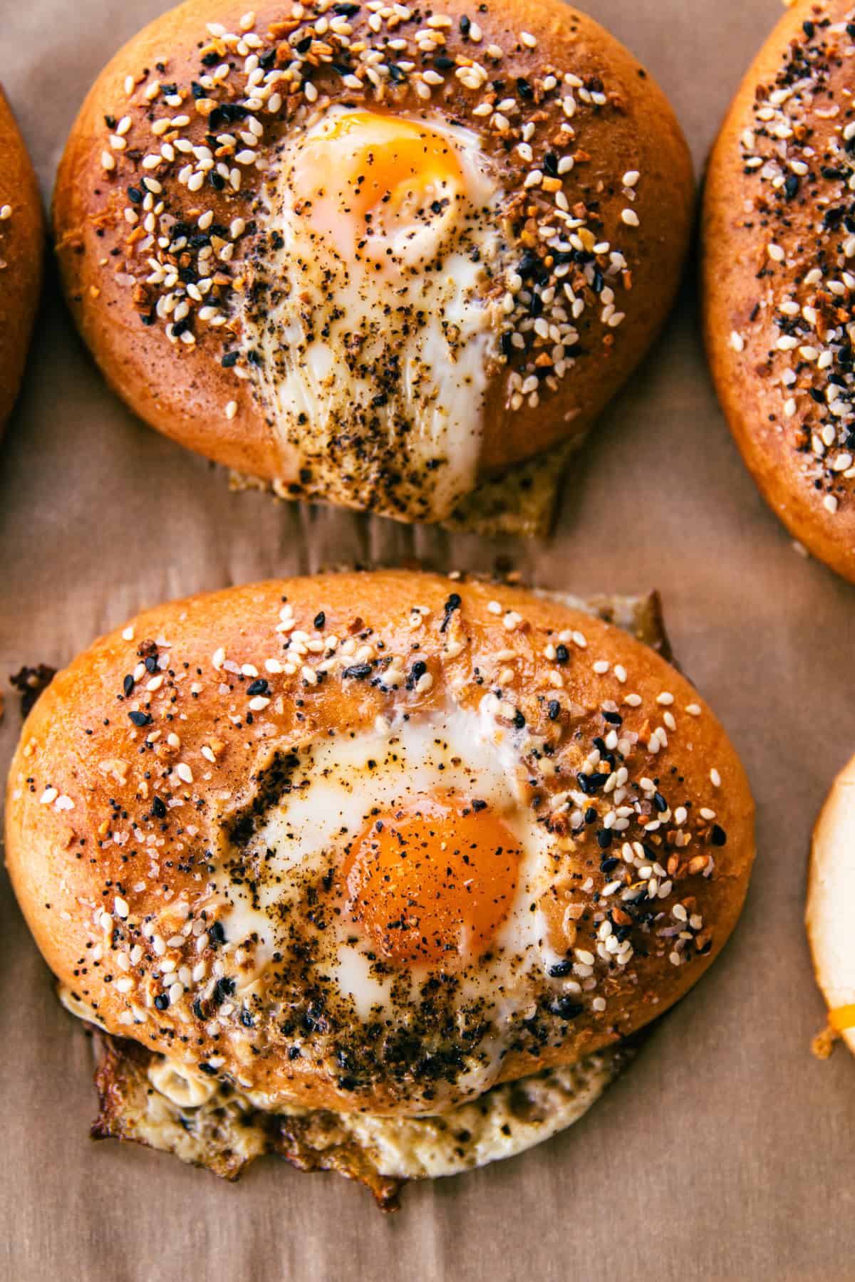 Eggs in a Bagel