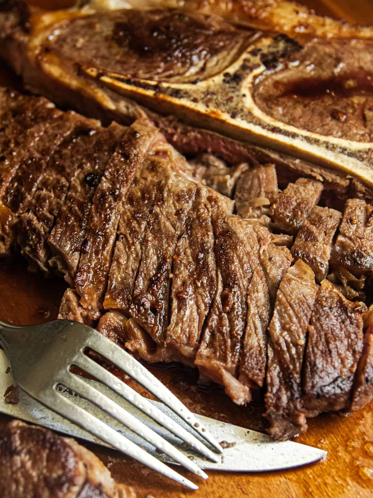 Pan-Seared Chuck Steak