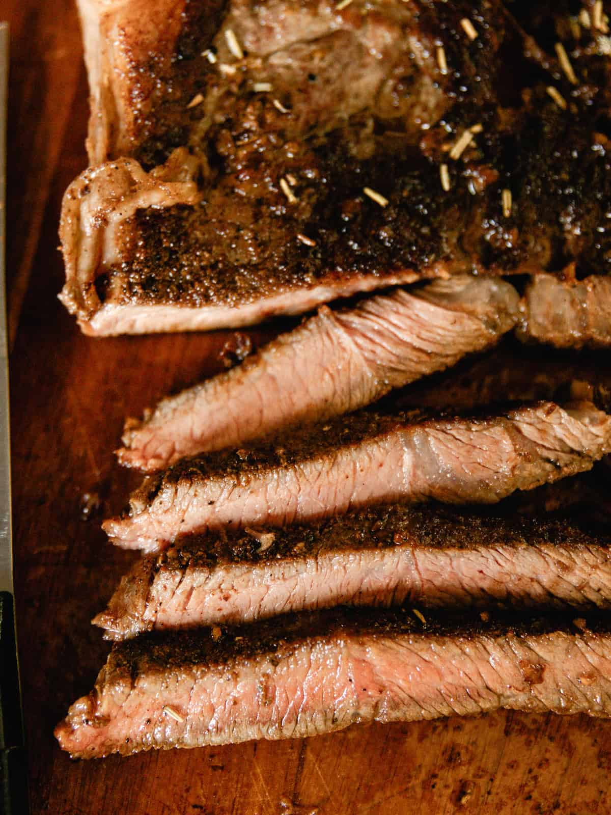 Cast Iron Sirloin Steak
