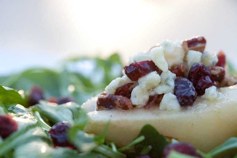 Roasted Pear Salad