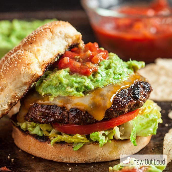 Mexican Cheeseburgers