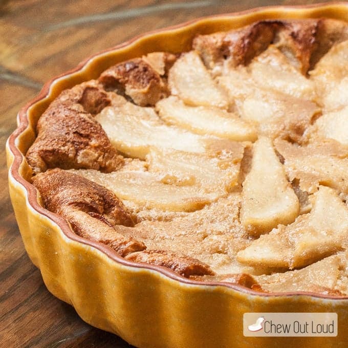 Julia Child's Pear Clafoutis (So Easy!)
