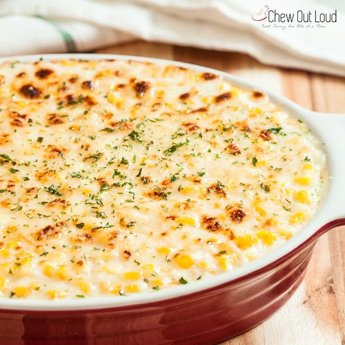 Creamed Corn Au Gratin