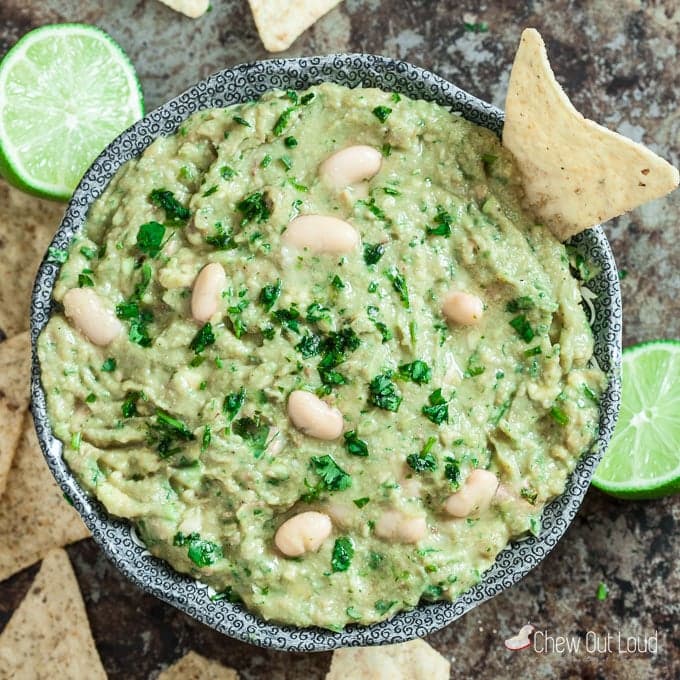 5-Minute Avocado Bean Dip