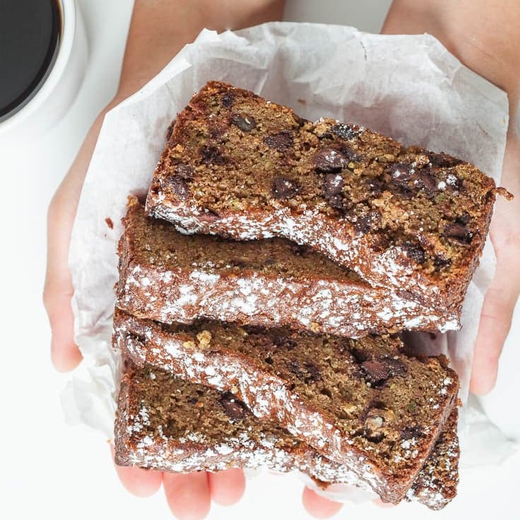 Surprise Avocado Chocolate Bread