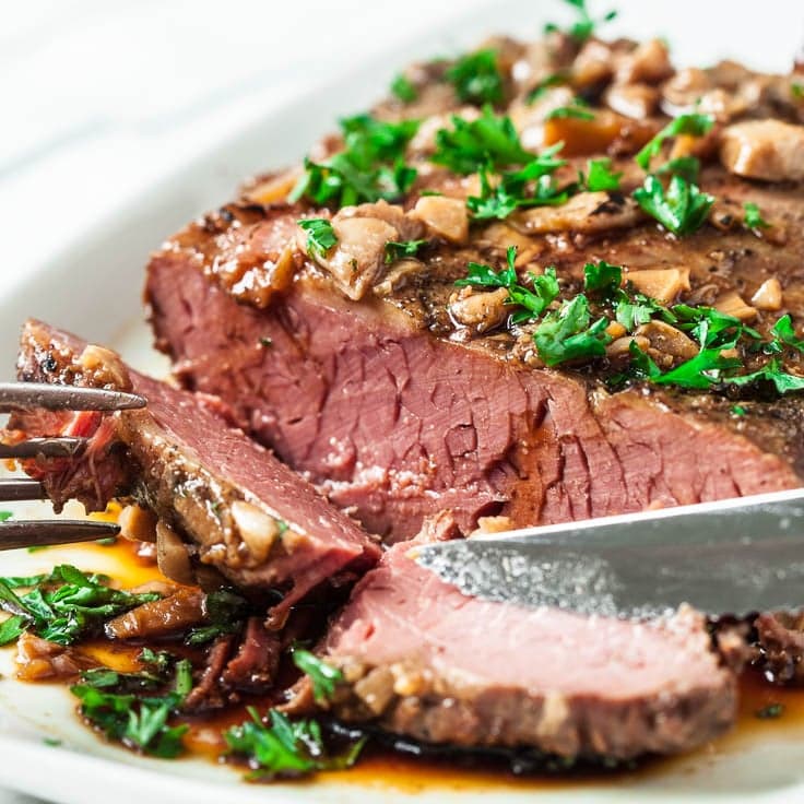 Easy Slow Cooker Smoked Brisket