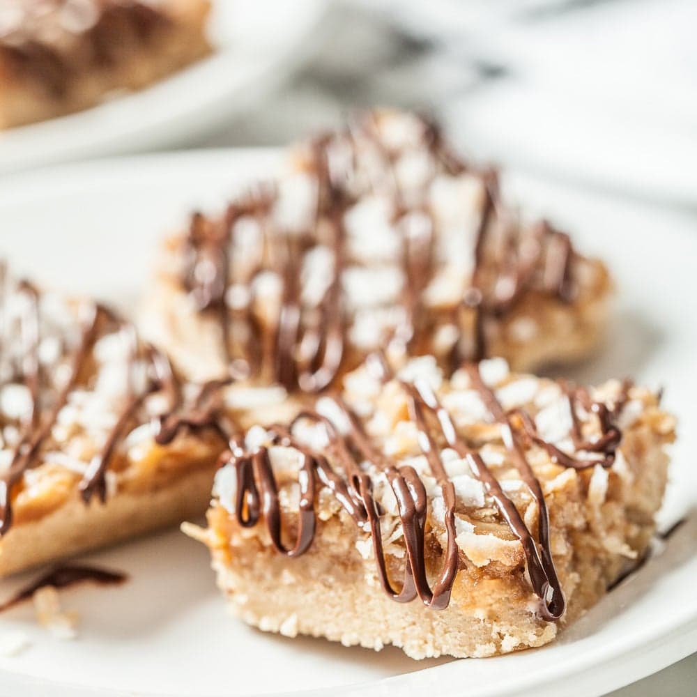 Samoas Cookie Bars Recipe
